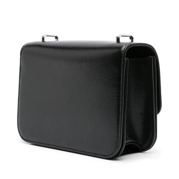 Tory Burch Eleanor distressed small convertible bag black NEW - Picture 2 of 12